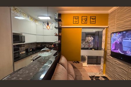 Sala  de apartamento para alugar com 2 quartos, 50m² em Parque Oratório, Santo André