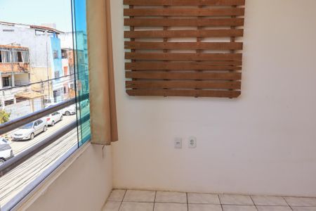 Vista da Sala de apartamento para alugar com 1 quarto, 36m² em Itapuã, Salvador