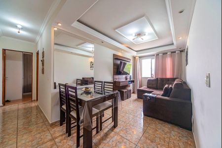 Sala de apartamento à venda com 2 quartos, 54m² em Parque das Nações, Santo André