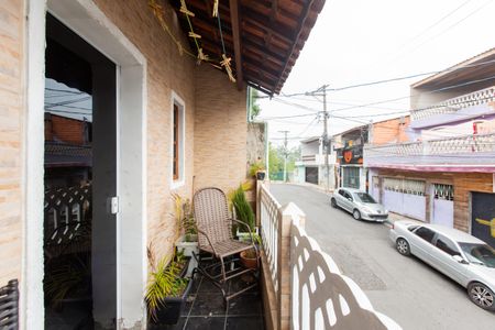 Varanda da Sala  de casa para alugar com 2 quartos, 120m² em Gleba do Pêssego, São Paulo