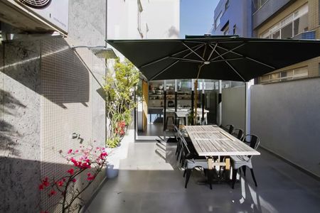 Varanda da Sala de apartamento à venda com 3 quartos, 152m² em Buritis, Belo Horizonte