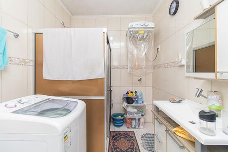 Banheiro de apartamento para alugar com 1 quarto, 49m² em Menino Deus, Porto Alegre