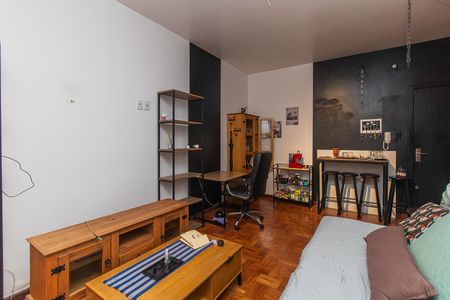 Sala de apartamento para alugar com 1 quarto, 49m² em Menino Deus, Porto Alegre