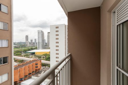 Varanda de apartamento à venda com 1 quarto, 27m² em Jardim Caravelas, São Paulo