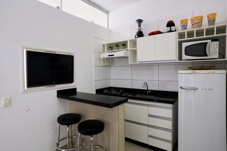 Cozinha e Área de Serviço de apartamento à venda com 1 quarto, 47m² em Santo Agostinho, Belo Horizonte