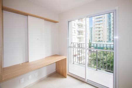 Sala de apartamento para alugar com 1 quarto, 27m² em Campo Belo, São Paulo