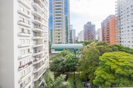 Vista da Varanda de apartamento para alugar com 1 quarto, 27m² em Campo Belo, São Paulo