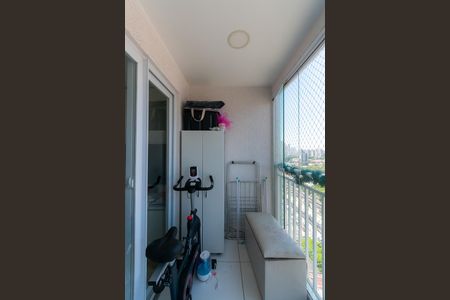 Varanda da Sala de apartamento à venda com 2 quartos, 45m² em Vila Prudente, São Paulo