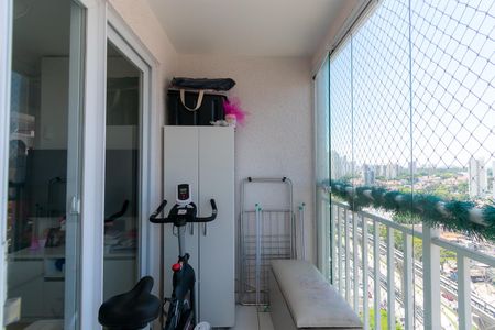 Varanda da Sala de apartamento à venda com 2 quartos, 45m² em Vila Prudente, São Paulo