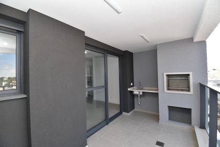 Varanda Gourmet de apartamento para alugar com 2 quartos, 74m² em Boa Vista, Curitiba