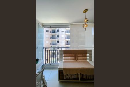 Apartamento à venda com 42m², 1 quarto e 1 vagaVaranda da Sala e Área de Serviço