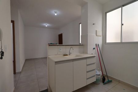 Cozinha de apartamento para alugar com 2 quartos, 50m² em Residencial Jequitibá, Ribeirão Preto