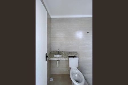 Banheiro de apartamento para alugar com 1 quarto, 40m² em Alto da Mooca, São Paulo
