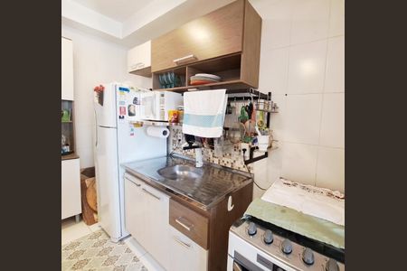 Cozinha de apartamento à venda com 1 quarto, 27m² em Conceicao, Osasco