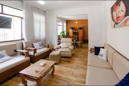 Sala de apartamento à venda com 3 quartos, 110m² em Gutierrez, Belo Horizonte