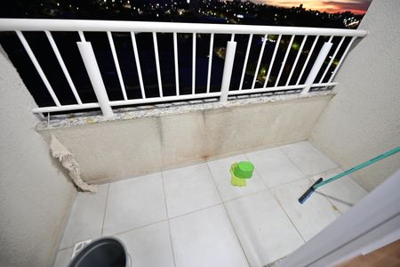 Varanda da Sala de apartamento para alugar com 2 quartos, 45m² em Jardim Novo Mundo, Goiânia