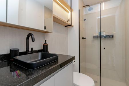 Apartamento para alugar com 27m², 1 quarto e 1 vaga Apartamento para alugar com 27m², 1 quarto e 1 vagaBanheiro