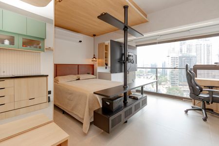 Apartamento para alugar com 27m², 1 quarto e 1 vaga Apartamento para alugar com 27m², 1 quarto e 1 vagaStudio