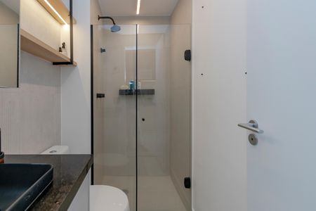 Apartamento para alugar com 27m², 1 quarto e 1 vaga Apartamento para alugar com 27m², 1 quarto e 1 vagaBanheiro