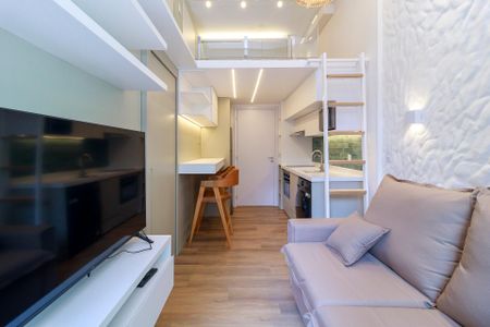 Apartamento para alugar com 40m², 1 quarto e 1 vagaSala