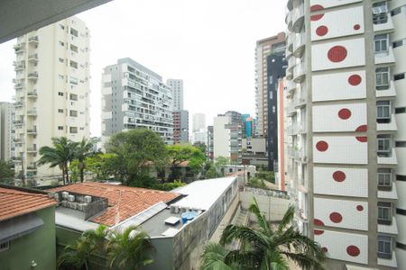 vista varanda de kitnet/studio para alugar com 1 quarto, 27m² em Sumarezinho, São Paulo