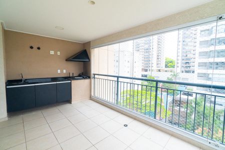 Sacada da Sala de apartamento para alugar com 2 quartos, 72m² em Vila Santa Catarina, São Paulo