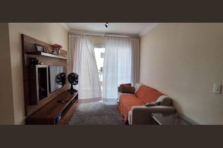 Sala de apartamento à venda com 3 quartos, 91m² em Santo Antônio, São Caetano do Sul