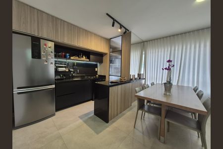 Cozinha de apartamento à venda com 3 quartos, 78m² em Luxemburgo, Belo Horizonte