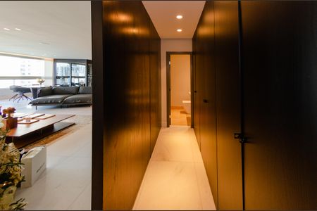 Sala de apartamento à venda com 4 quartos, 398m² em Belvedere, Belo Horizonte