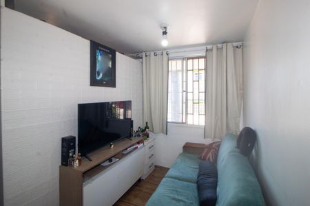 Sala de apartamento à venda com 1 quarto, 34m² em Medianeira, Porto Alegre