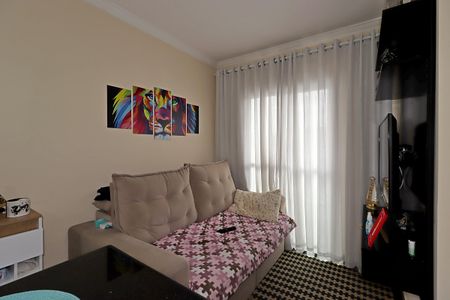 Sala de apartamento para alugar com 2 quartos, 56m² em Vila Progresso, Santo André