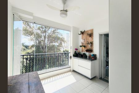 Varanda de apartamento à venda com 3 quartos, 109m² em Jardim Ana Maria, Jundiaí