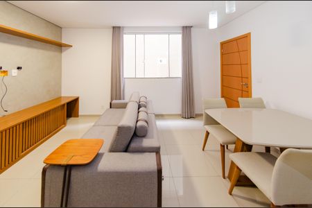 Sala de apartamento para alugar com 2 quartos, 95m² em Barroca, Belo Horizonte