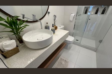 Apartamento para alugar com 112m², 2 quartos e 2 vagasBanheiro Social