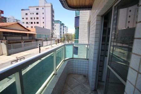 Varanda Quarto 1 de apartamento para alugar com 3 quartos, 100m² em Inconfidentes, Contagem