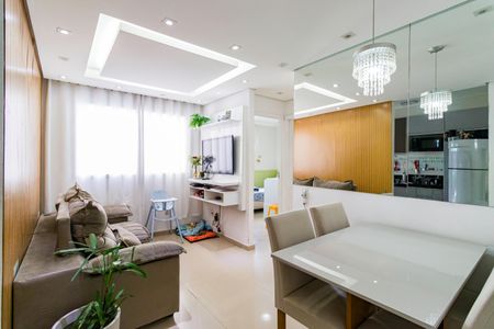 Sala de apartamento para alugar com 2 quartos, 42m² em Jardim Boa Vista (zona Oeste), São Paulo