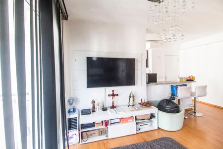 Sala  de apartamento à venda com 1 quarto, 52m² em Alphaville Conde Ii, Barueri