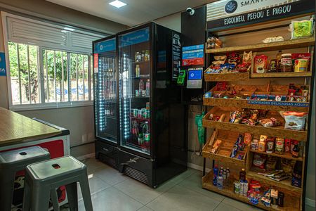 Apartamento para alugar com 28m², 1 quarto e sem vaga Apartamento para alugar com 28m², 1 quarto e sem vagaÁrea comum - Mercadinho