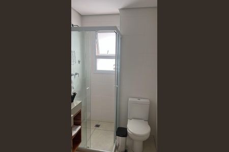 Banheiro Social de apartamento para alugar com 1 quarto, 52m² em Alphaville Centro Industrial e Empresarial/Alphaville., Barueri