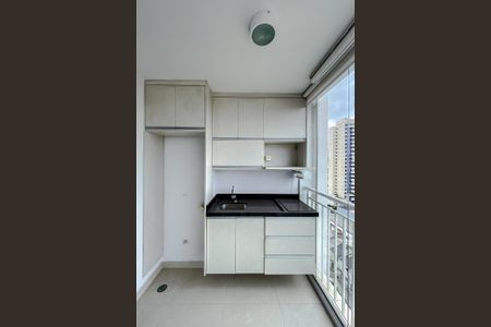 Varanda/Cozinha de kitnet/studio para alugar com 1 quarto, 34m² em Ipiranga, São Paulo