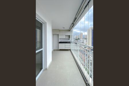 Varanda/Cozinha de kitnet/studio para alugar com 1 quarto, 34m² em Ipiranga, São Paulo