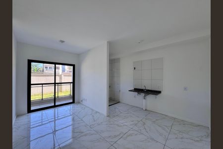 Sala de apartamento para alugar com 2 quartos, 52m² em Recreio dos Bandeirantes, Rio de Janeiro