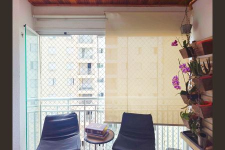 Varanda da Sala de apartamento à venda com 3 quartos, 63m² em Ponte Grande, Guarulhos