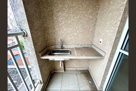 Varanda da Sala de apartamento à venda com 2 quartos, 66m² em Vila Galvão, Guarulhos