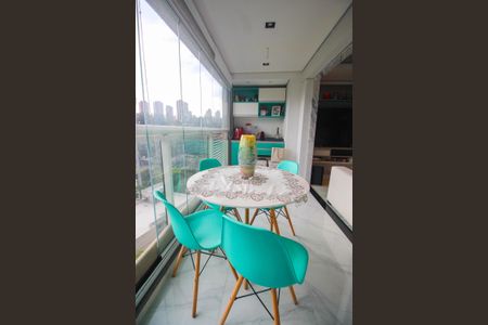 Varanda da Sala de apartamento para alugar com 1 quarto, 39m² em Panamby, São Paulo