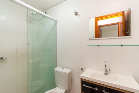 Banheiro Social de apartamento para alugar com 1 quarto, 29m² em Vila Margarida, São Paulo