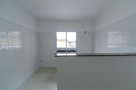 Cozinha e Área de Serviço de casa para alugar com 1 quarto, 32m² em Vila Dayse, São Bernardo do Campo