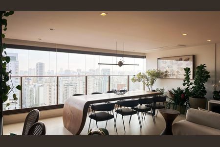 Apartamento à venda com 110m², 1 quarto e 2 vagasSala