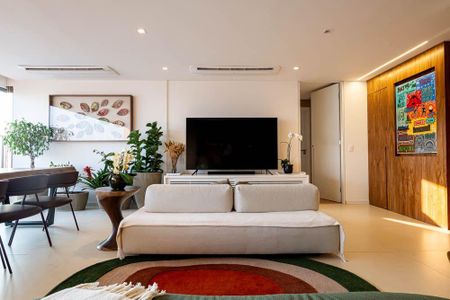 Apartamento à venda com 110m², 1 quarto e 2 vagasSala