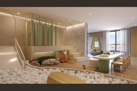 Apartamento à venda com 63m², 2 quartos e 1 vagaBrinquedoteca